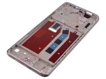 Carcasa frontal plateada (space silver) para Huawei Y9a, FRL-22